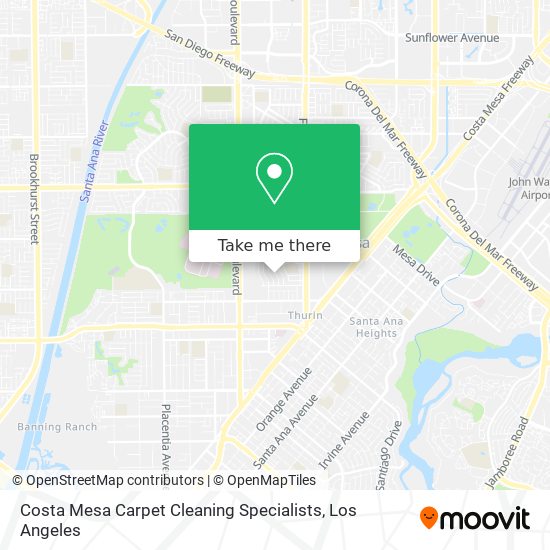 Mapa de Costa Mesa Carpet Cleaning Specialists