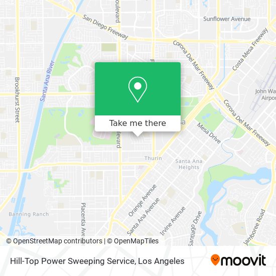 Mapa de Hill-Top Power Sweeping Service