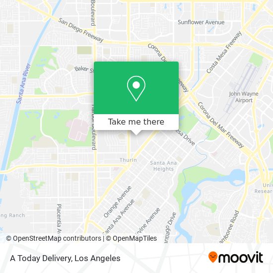 Mapa de A Today Delivery