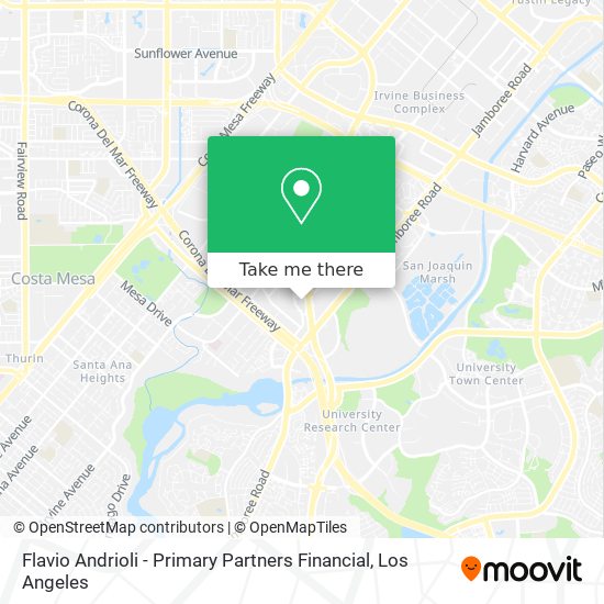 Mapa de Flavio Andrioli - Primary Partners Financial