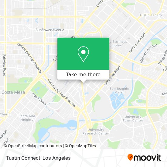 Tustin Connect map