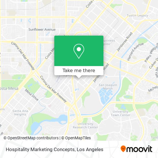 Mapa de Hospitality Marketing Concepts