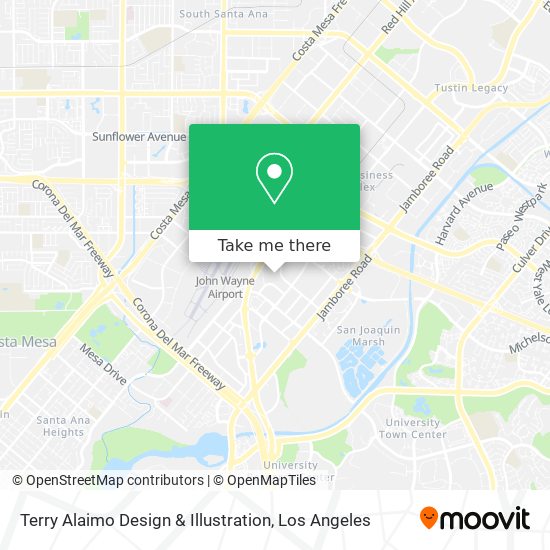 Terry Alaimo Design & Illustration map