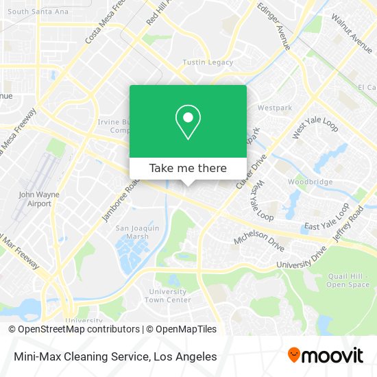Mapa de Mini-Max Cleaning Service