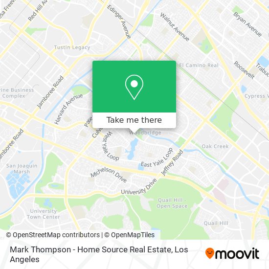 Mark Thompson - Home Source Real Estate map