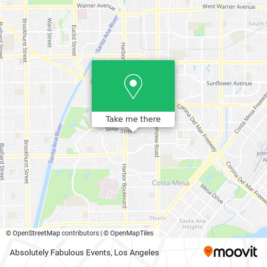 Absolutely Fabulous Events map