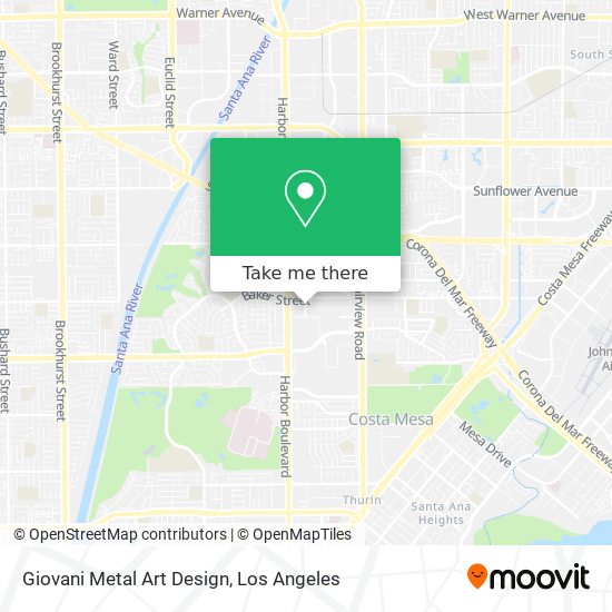 Giovani Metal Art Design map