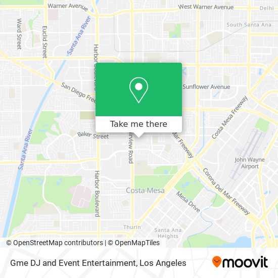 Mapa de Gme DJ and Event Entertainment