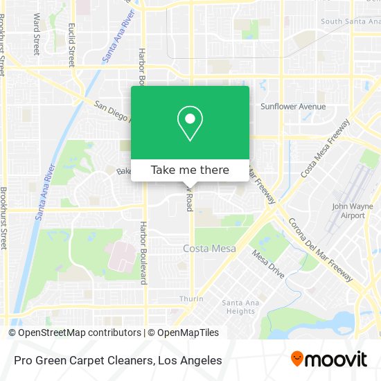 Mapa de Pro Green Carpet Cleaners
