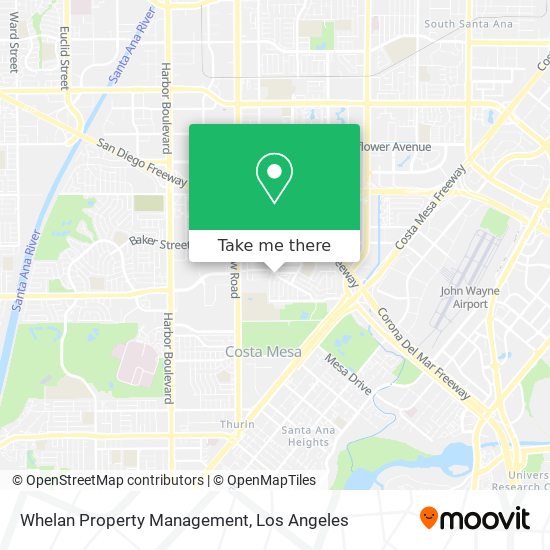 Whelan Property Management map