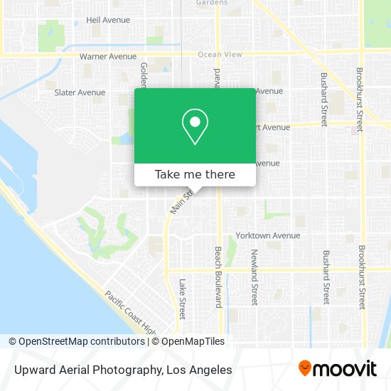 Mapa de Upward Aerial Photography