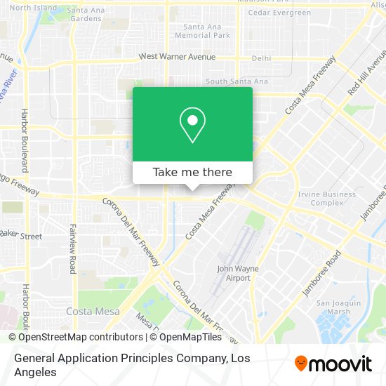 General Application Principles Company map