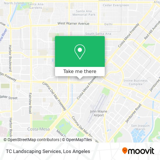 TC Landscaping Services map