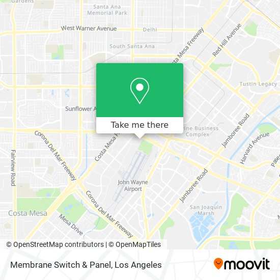 Membrane Switch & Panel map