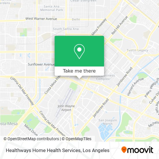 Mapa de Healthways Home Health Services
