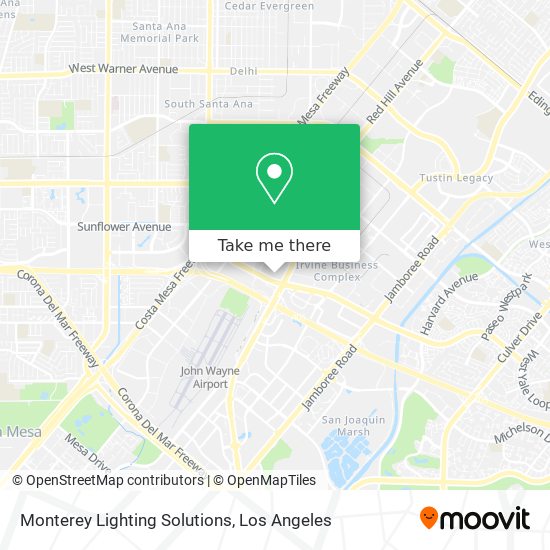 Monterey Lighting Solutions map