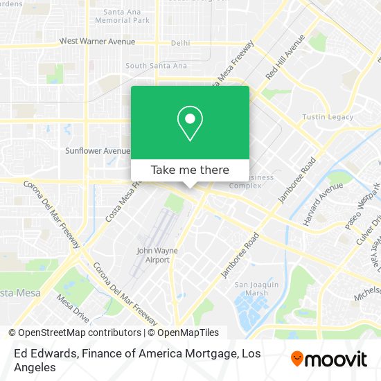 Ed Edwards, Finance of America Mortgage map