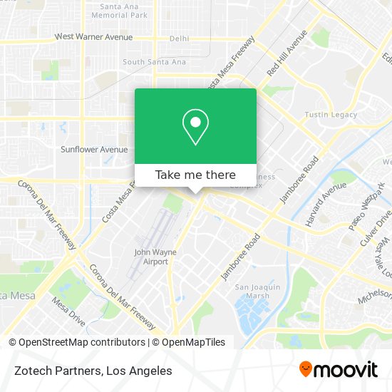 Mapa de Zotech Partners