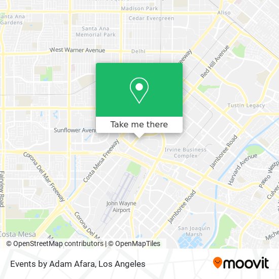 Events by Adam Afara map