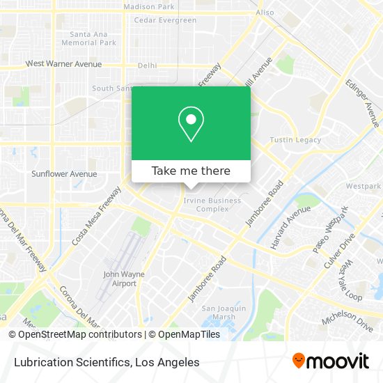 Lubrication Scientifics map