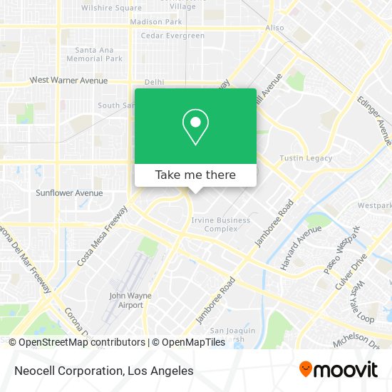 Neocell Corporation map