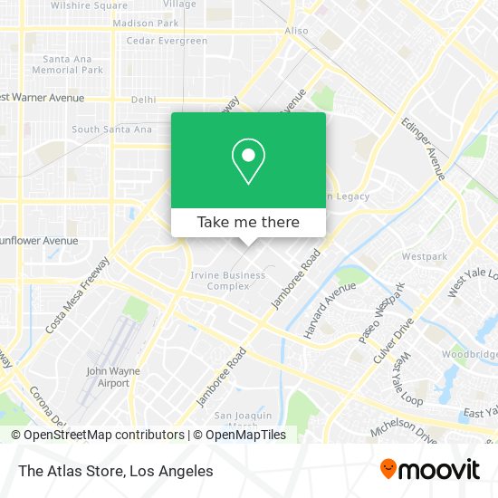 Mapa de The Atlas Store
