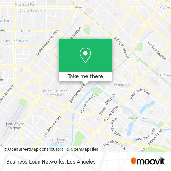 Business Loan Networks map