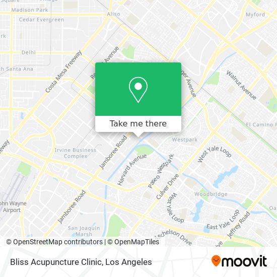 Bliss Acupuncture Clinic map