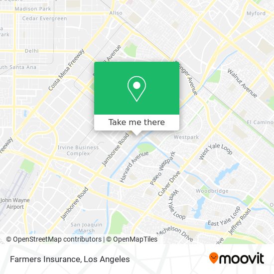 Farmers Insurance map