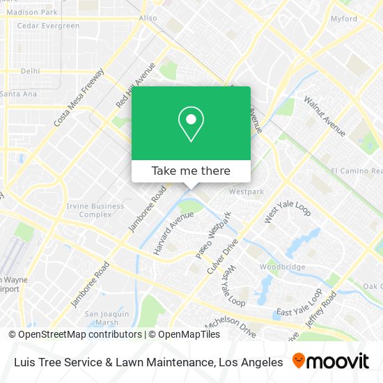 Luis Tree Service & Lawn Maintenance map