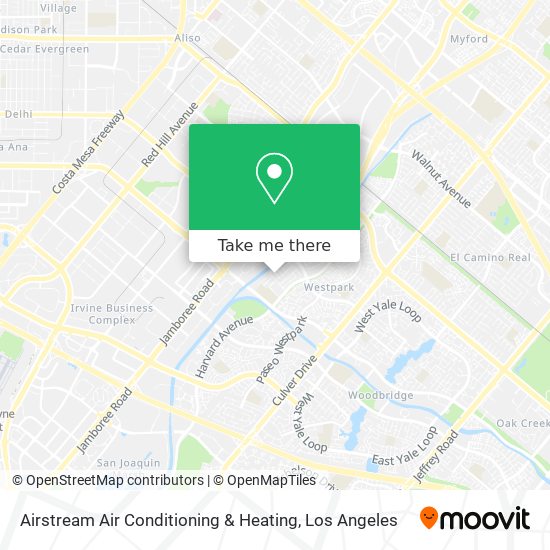 Mapa de Airstream Air Conditioning & Heating