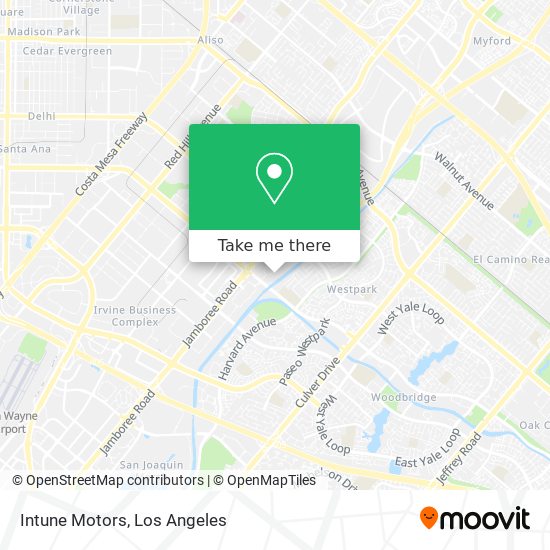 Intune Motors map