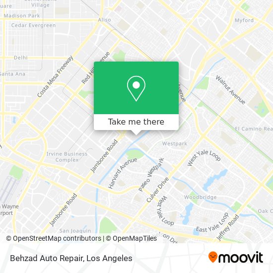 Behzad Auto Repair map