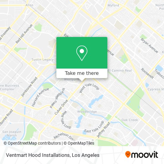 Mapa de Ventmart Hood Installations