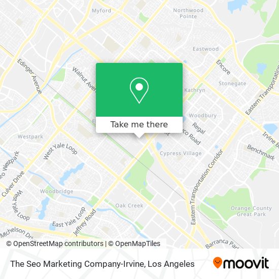 The Seo Marketing Company-Irvine map