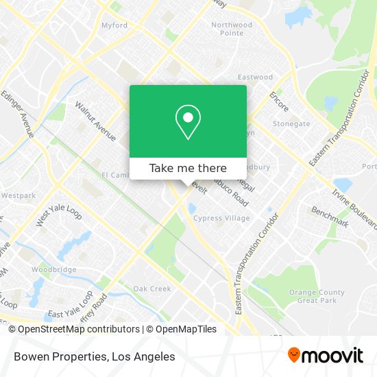 Bowen Properties map