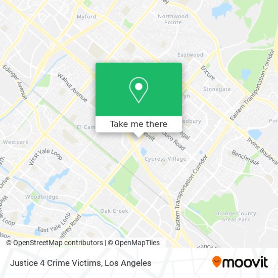 Justice 4 Crime Victims map