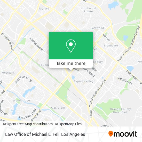 Mapa de Law Office of Michael L. Fell