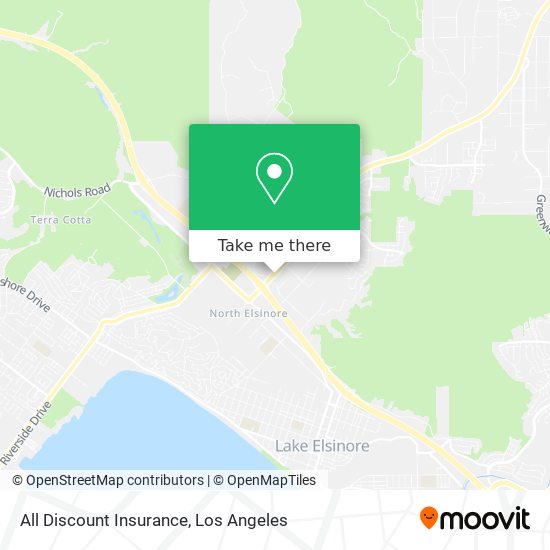 All Discount Insurance map