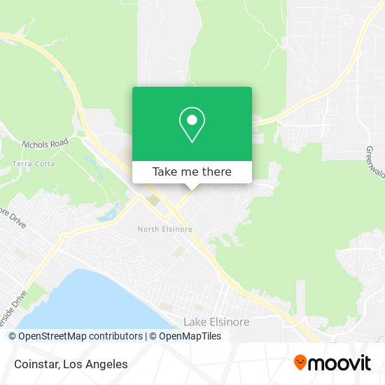 Coinstar map