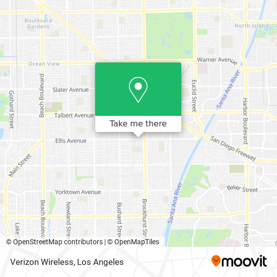 Verizon Wireless map