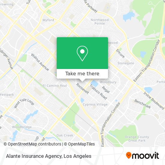 Alante Insurance Agency map