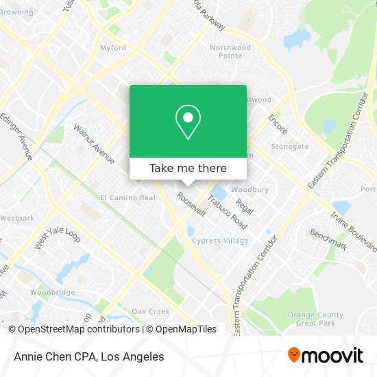 Annie Chen CPA map