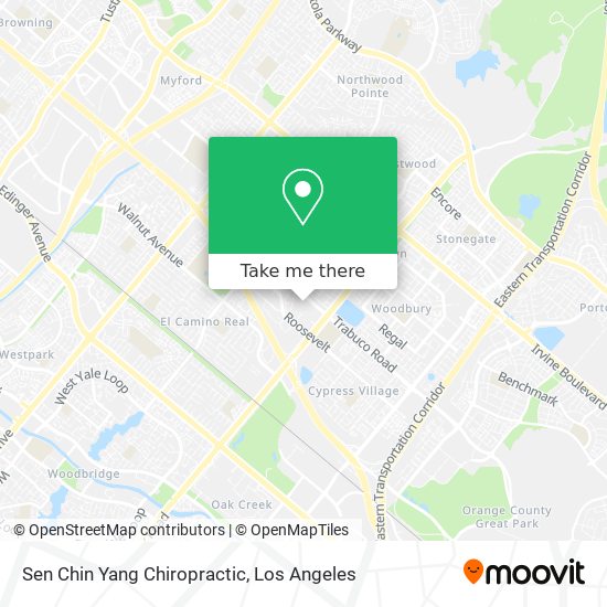 Sen Chin Yang Chiropractic map