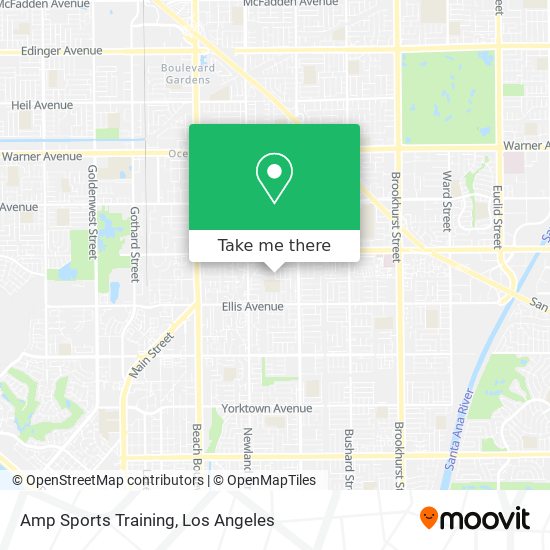 Amp Sports Training map