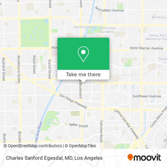 Mapa de Charles Sanford Egesdal, MD