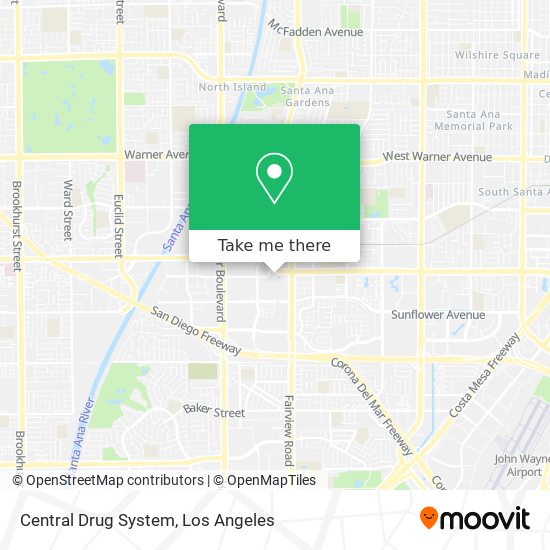 Central Drug System map
