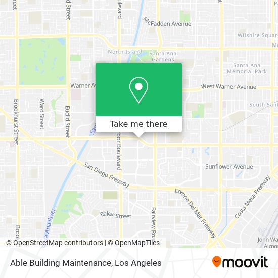 Able Building Maintenance map