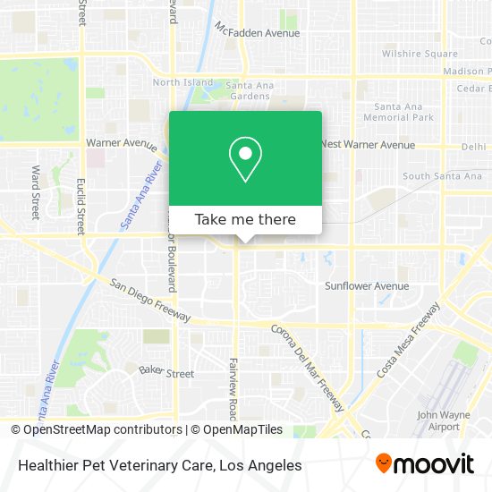 Healthier Pet Veterinary Care map