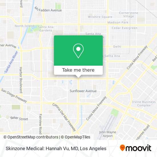 Mapa de Skinzone Medical: Hannah Vu, MD